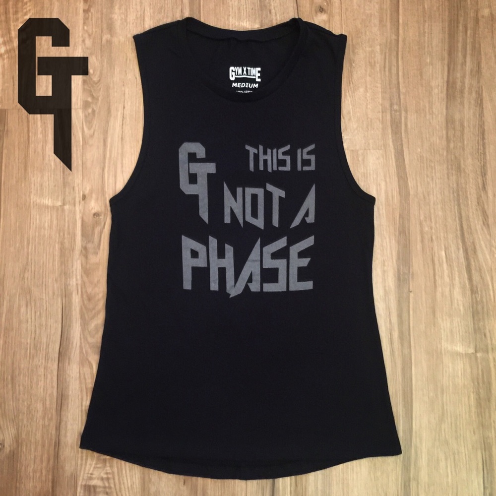 ⚫️NEW⚫️ “This Is Not a Phase.” Women’s Muscle Tee